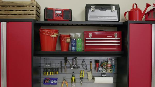 【新品未使用・定価以下】BGO EGS SHELF＆BRIDGEセット NewAge Products Bold Series 8-Piece 24-Gauge Steel Garage Storage