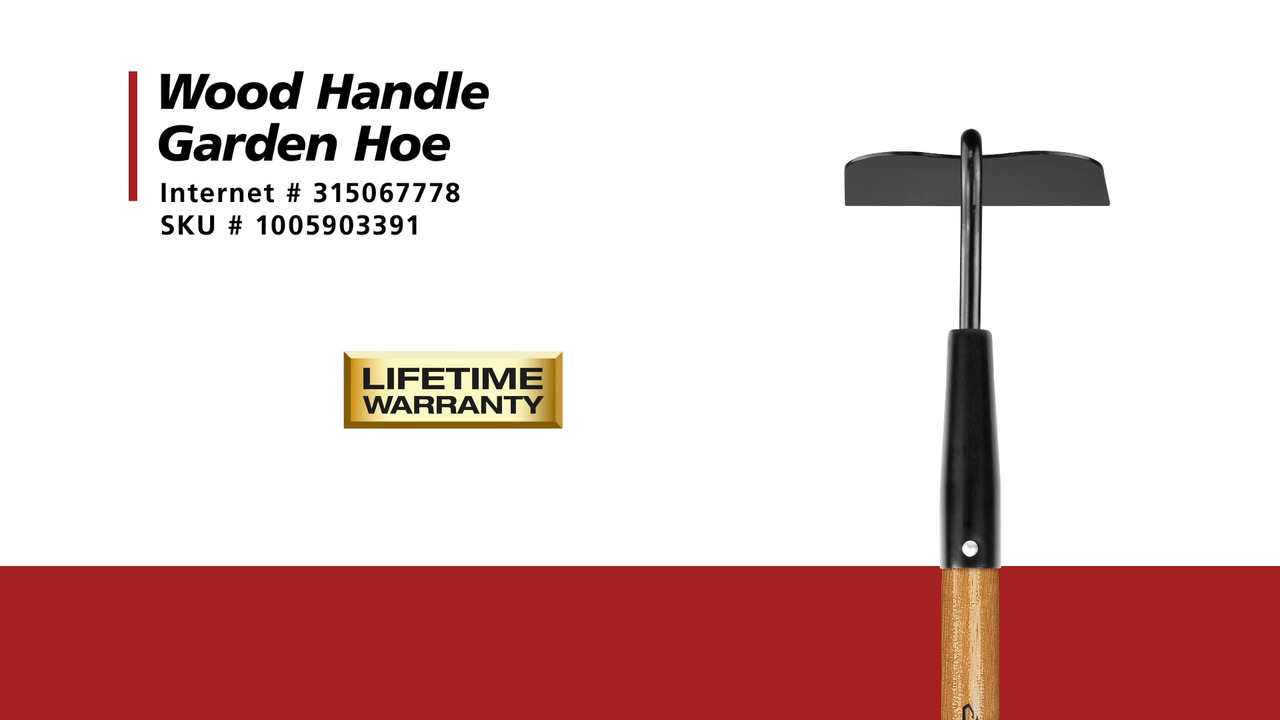 Kisangel 2 X Hoe With Wooden Handle, Hoe Handle, Swap Digging, Shovel Handle, Garden Hoe, Replacement Handle For Hoe, Rake Handle, Replacement Handle For Garden Tools, Handle For Replacing - View #3