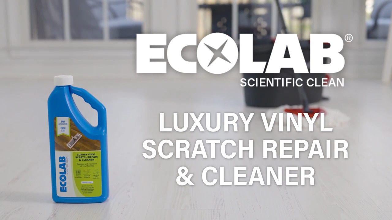 ECOLAB - 32 oz. Luxury Vinyl Scratch Repair and Cleaner Concentrate
