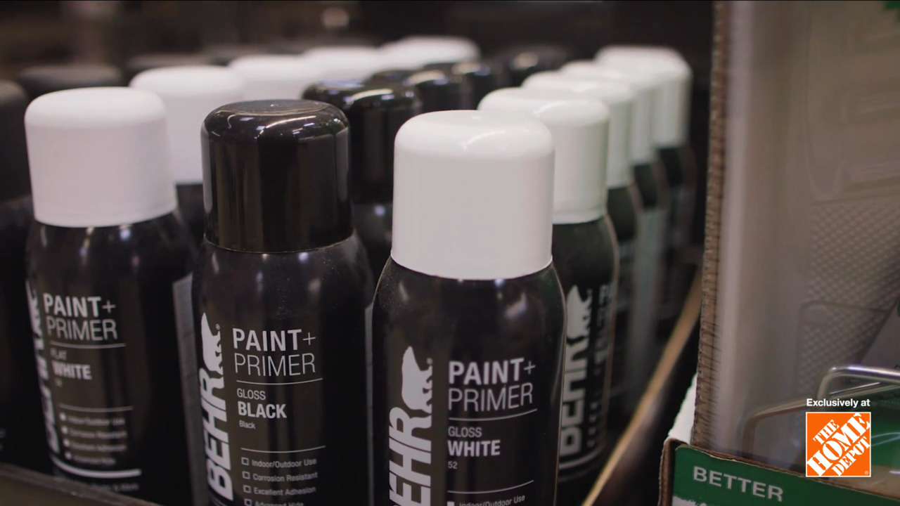 White - Metal - Spray Paint - Paint - The Home Depot