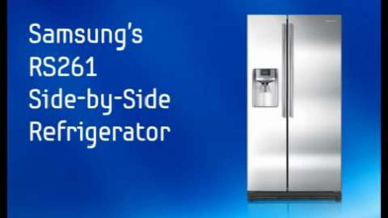 Samsung 25.6 cu. ft. Side by Side Refrigerator in Stainless Steel