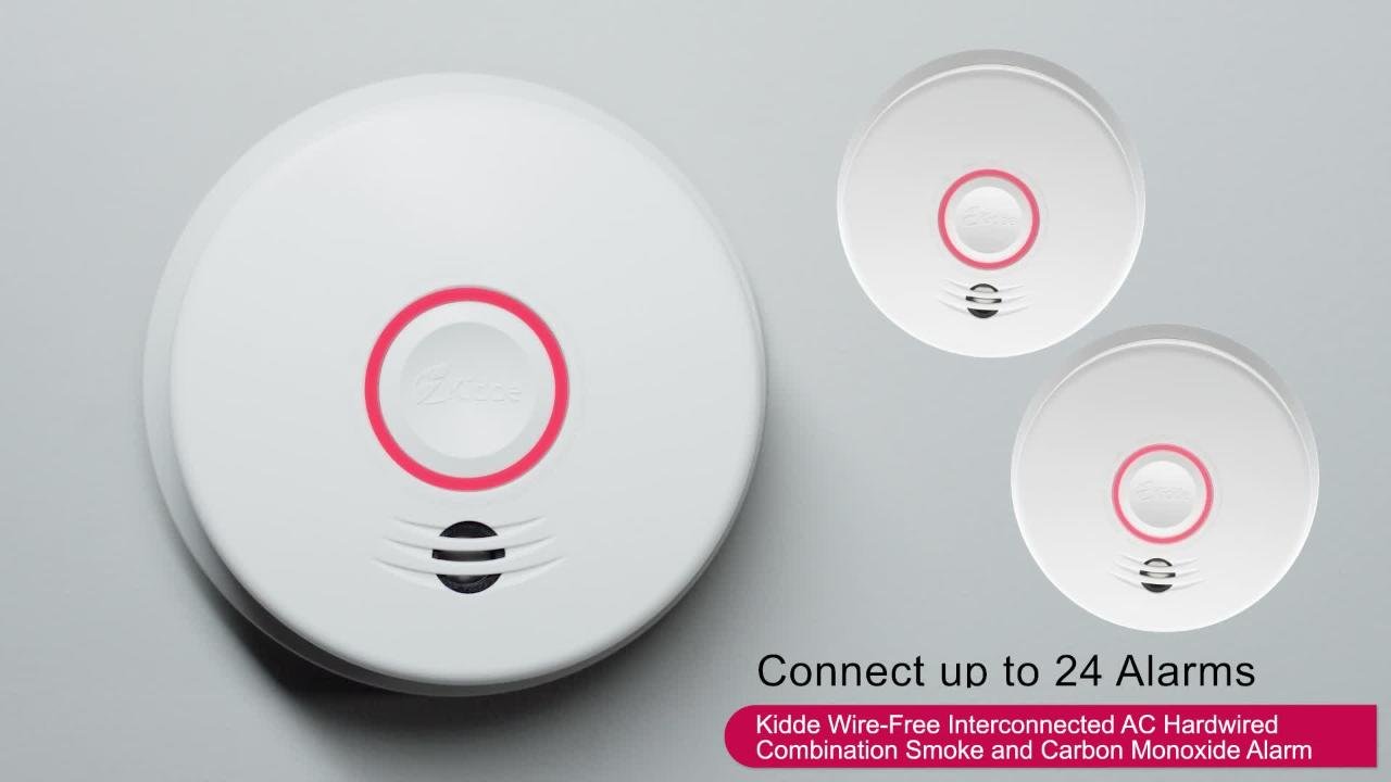 thumbnail image 2 of Kidde Wire-Free Interconnect Smoke & Carbon Monoxide Alarm - 10-Year Sealed Lithium Battery, P4010DCSCO-W 2 of 11