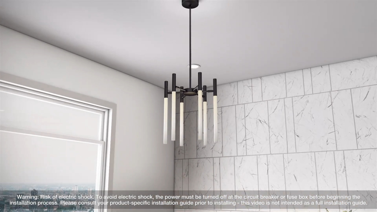 KOHLER Damask 3-Light Polished Chrome Chandelier