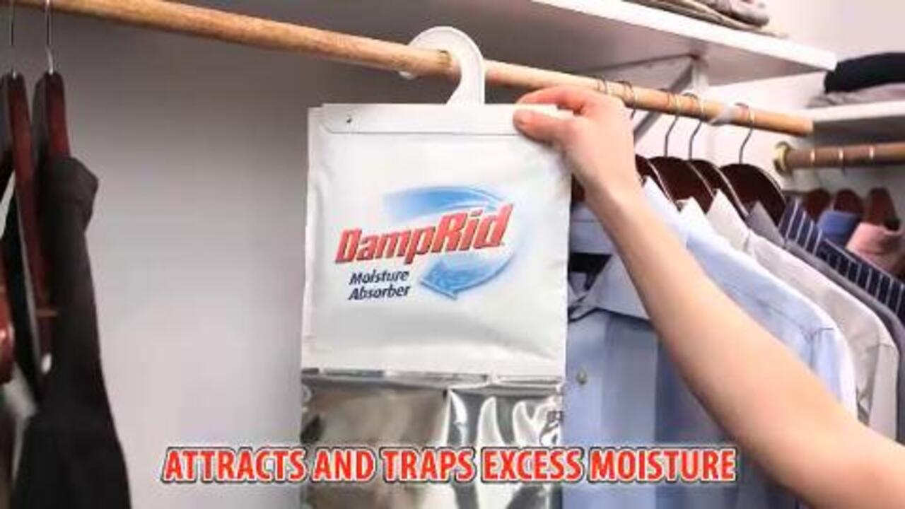 DampRid 15.4 oz. Fresh Scent Hanging Bag Moisture Absorber (12-Pack)  FG83FSSBCS - The Home Depot
