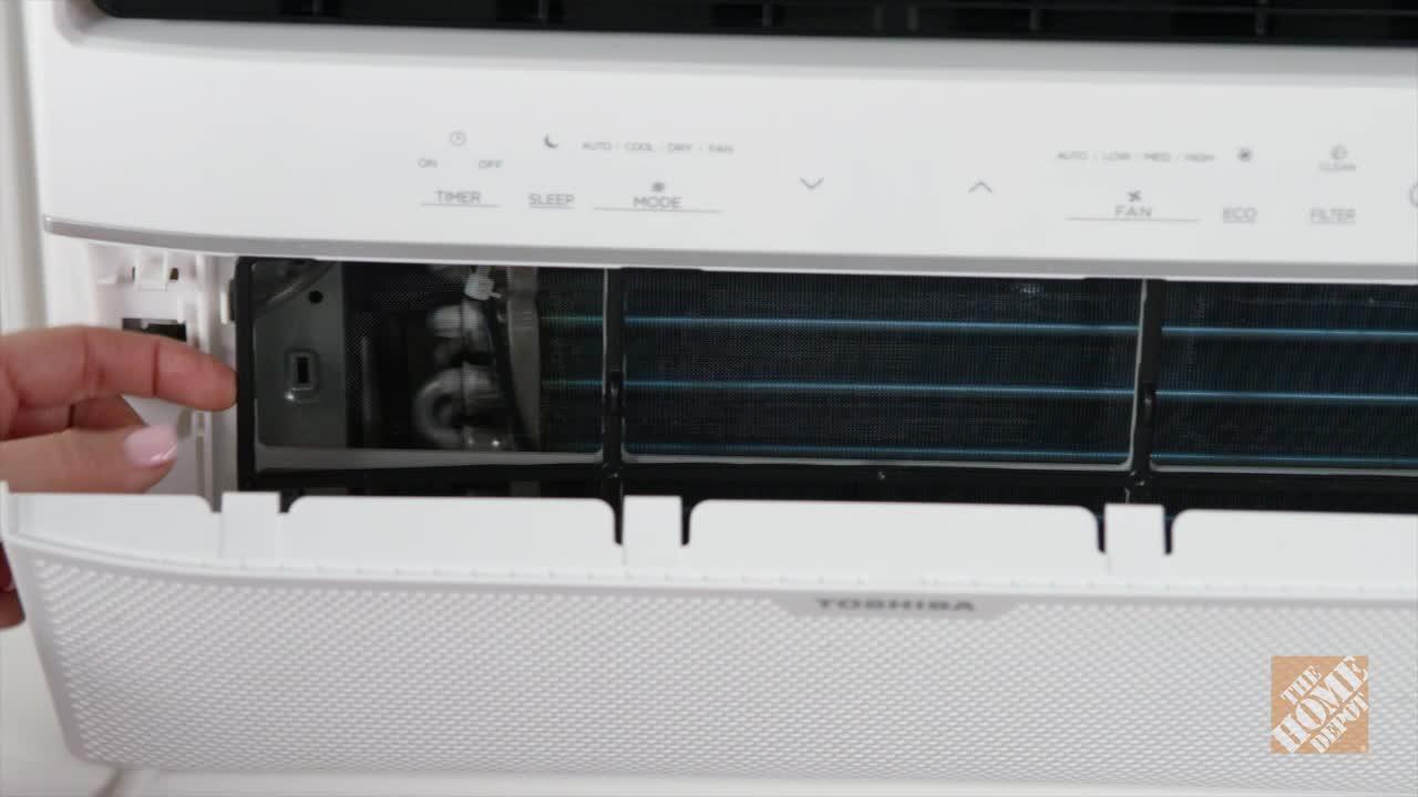 18,000 BTU 208/230 Volt Smart Wi-Fi Touch Control Window Air Conditioner with Remote for upto 1,000 sq. ft.