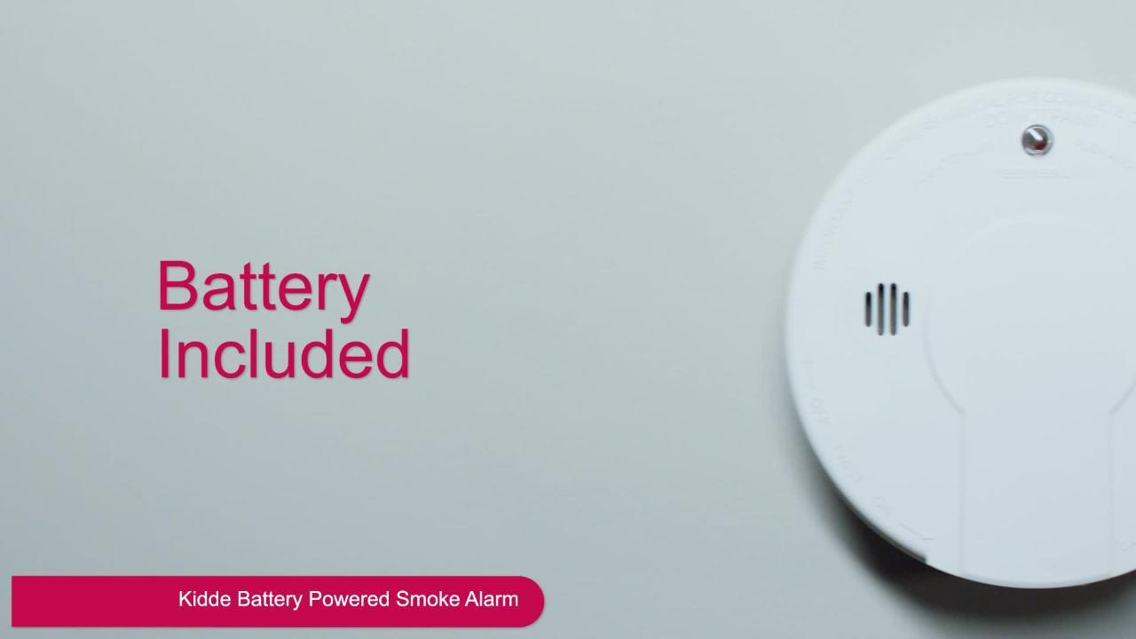 Kidde 0914e Battery Operated Smoke Alarm 9 Volt for sale online 