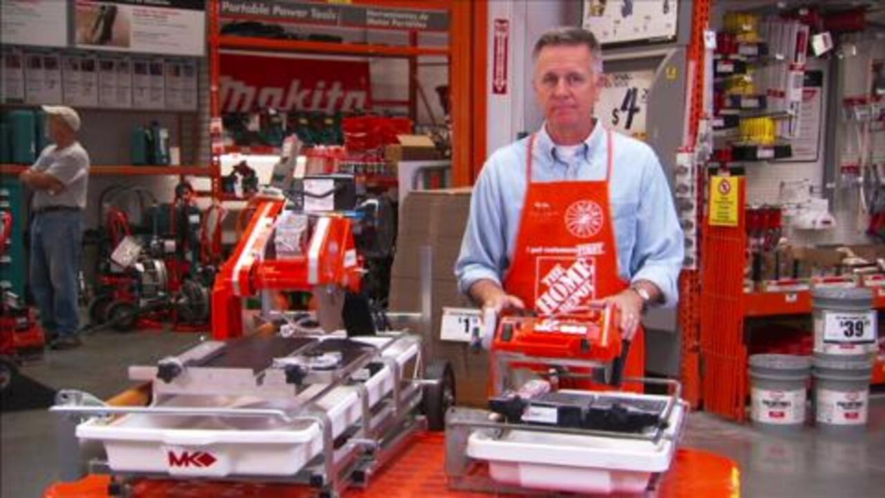 Mk tile clearance saw home depot