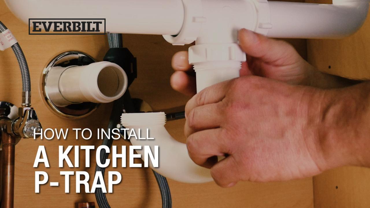 How to Install a Flexible Drain Pipe