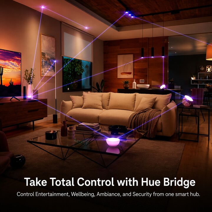 Philips Hue 4 in. LED Color Changing Smart Recessed High Lumen