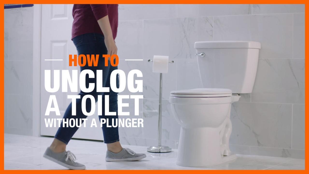 How to Unclog a Toilet - The Home Depot