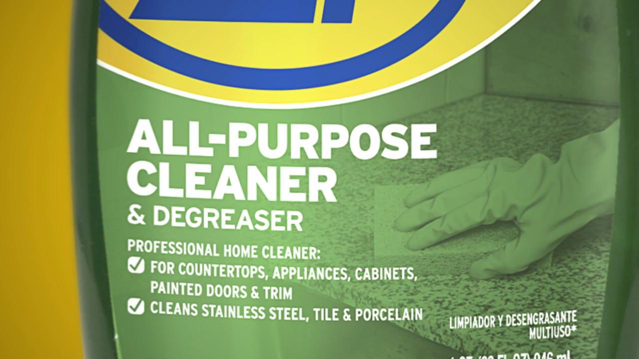 Zep All-Purpose Cleaner with Vinegar - 1 Gallon (Case of 4) R48410 - Gentle for Everyday Use, Size: 128 fl oz, Other