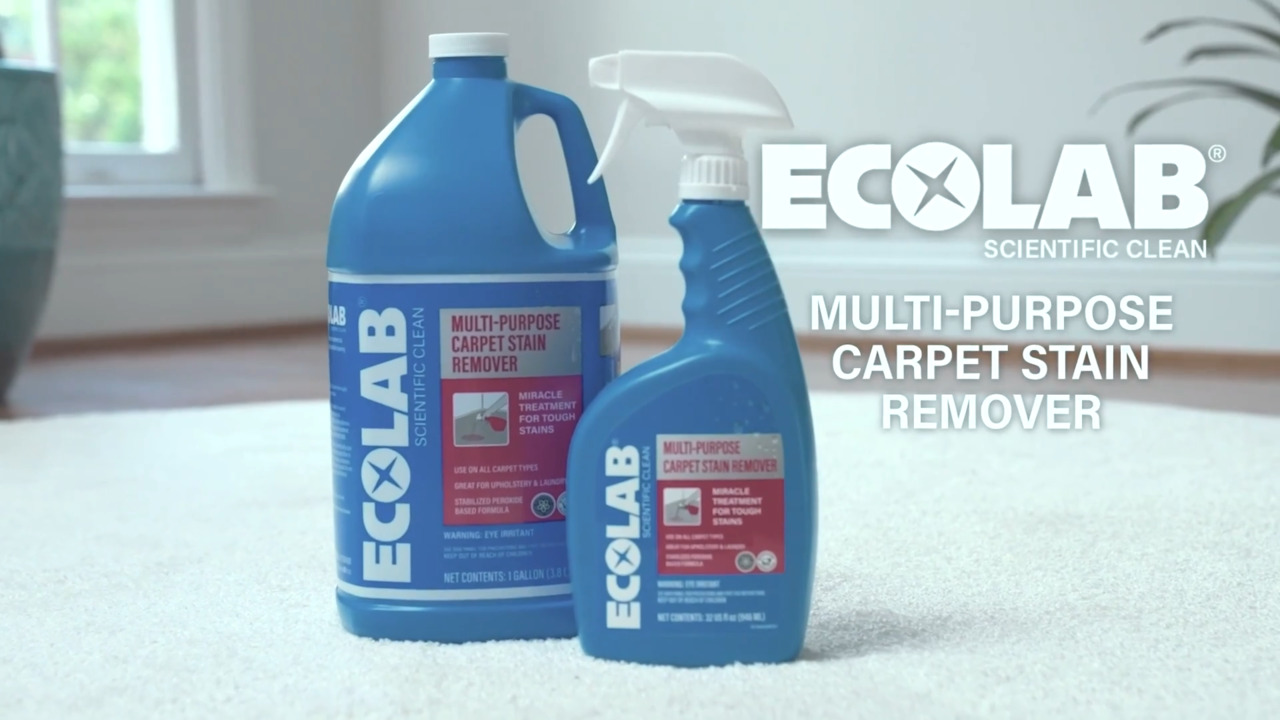 ECOLAB - 32 oz. Multi-Purpose Carpet Stain Remover 6-Pack