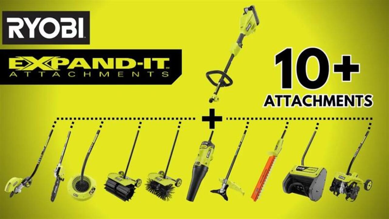 RYOBI Expand-It Sweeper Attachment RYSWP - The Home Depot