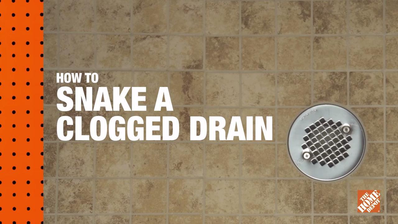 How to Unclog a Shower Drain - Kitchen - How To Videos and Tips at The Home  Depot