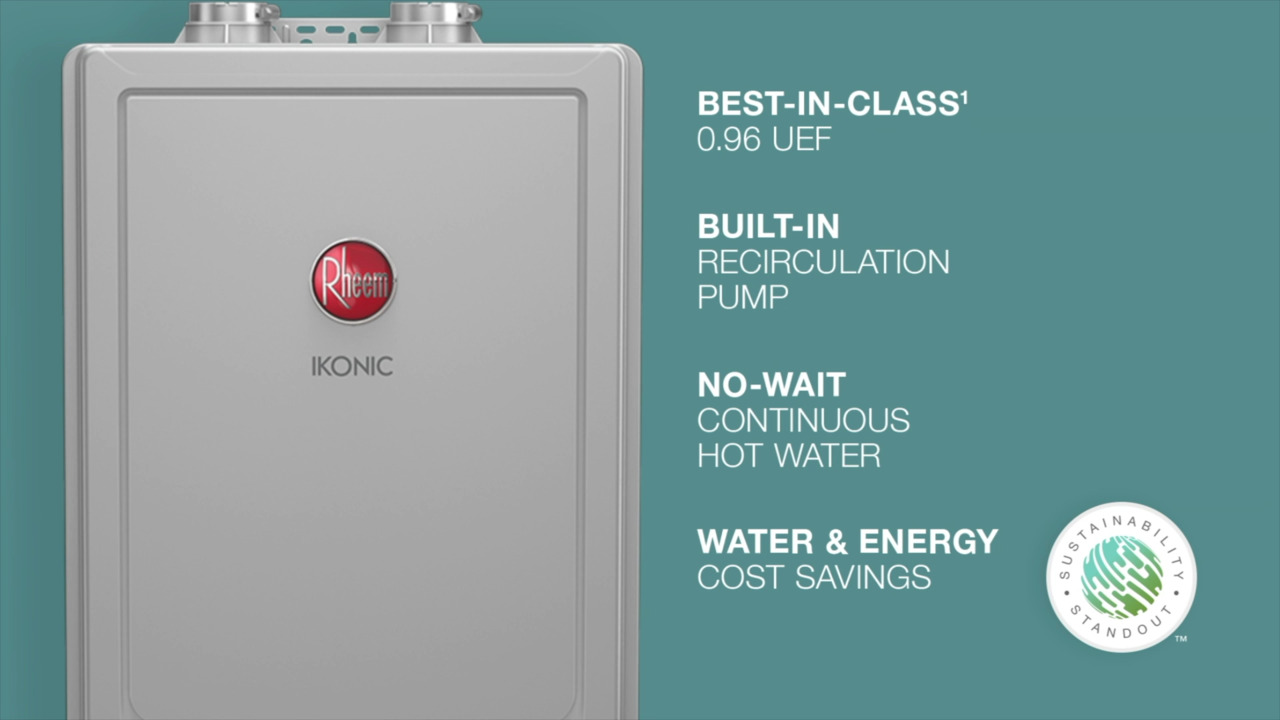 Rheem IKONIC 11.2 GPM Smart Super High Efficiency Indoor or
