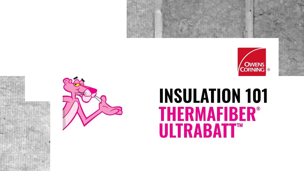 Owens Corning - R13 Thermafiber Fire and Sound Guard Plus Mineral Wool Insulation Batt 15 in. x 47 in.