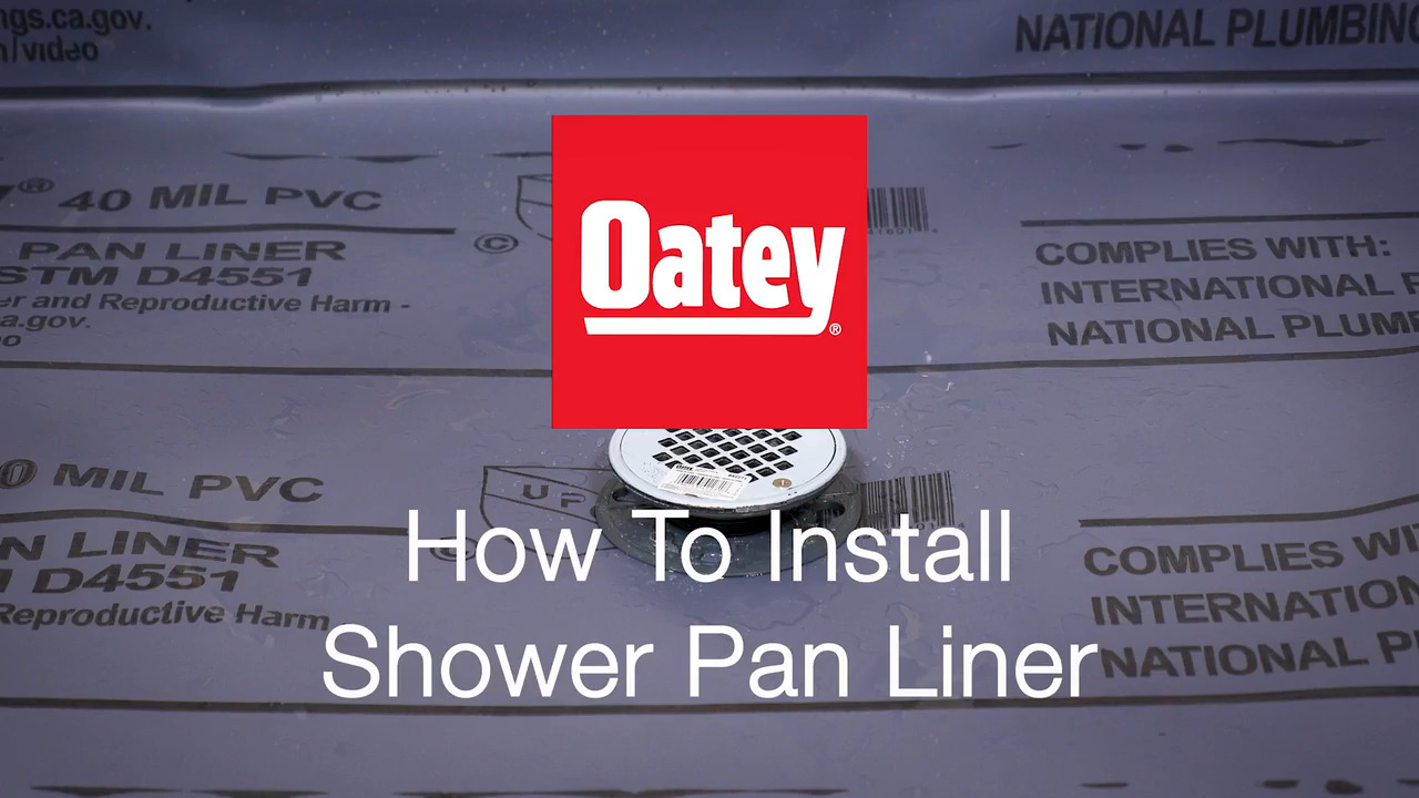 5 ft. x 40 ft. Gray PVC Shower Pan Liner Roll 5 ft. x 40 ft. Gray PVC Shower Pan Liner Roll