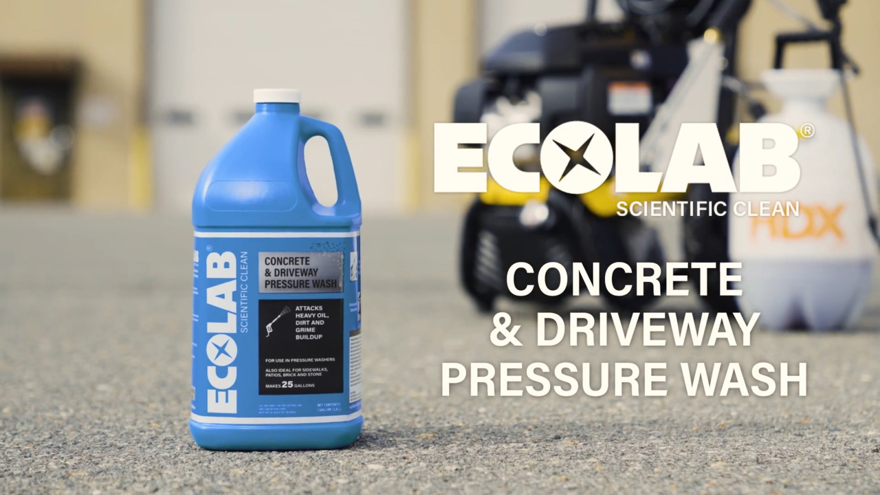 1 Gal. Concrete and Driveway Pressure Wash Concentrate Cleaner