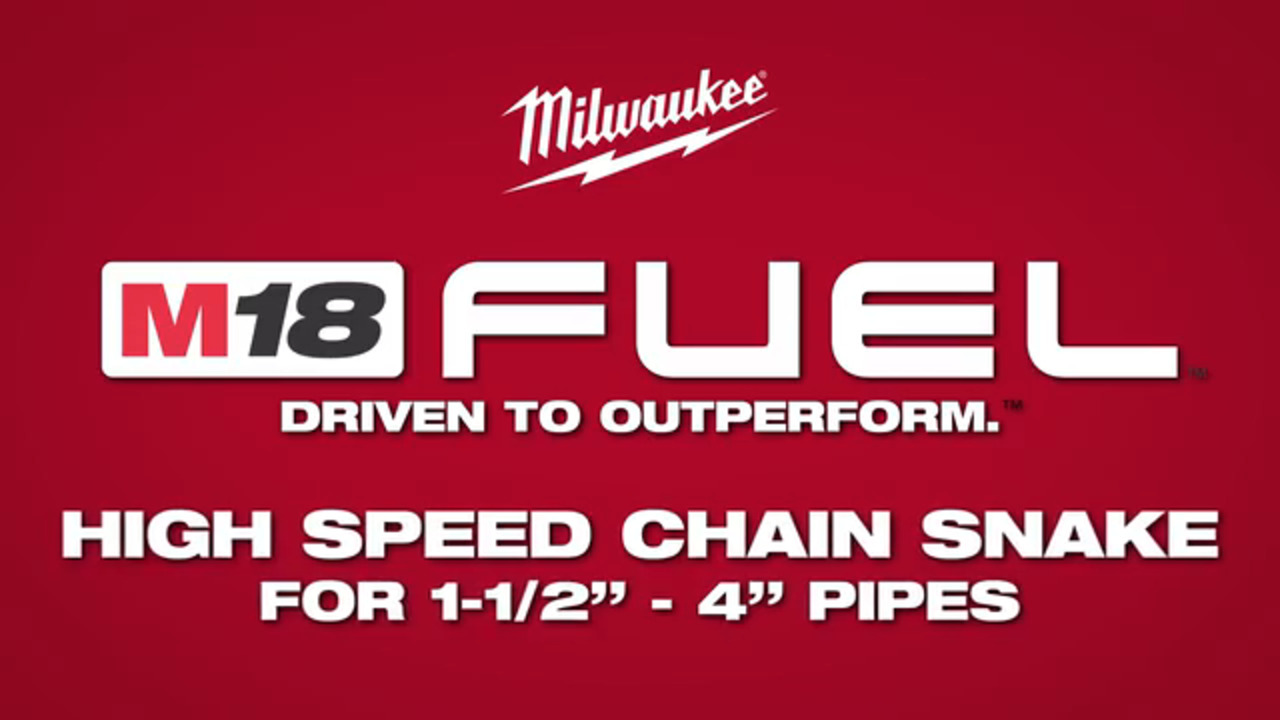 Milwaukee 2819-22 M18 Fuel High Speed Chain Snake