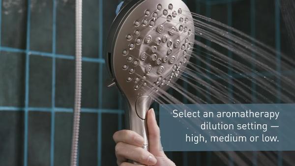 Moen aromatherapy deals shower head