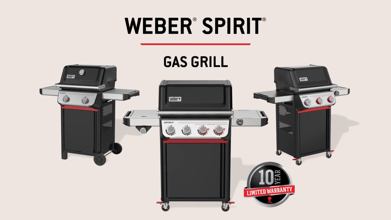 Weber Spirit E-210 2-Burner Liquid Propane Gas Grill in