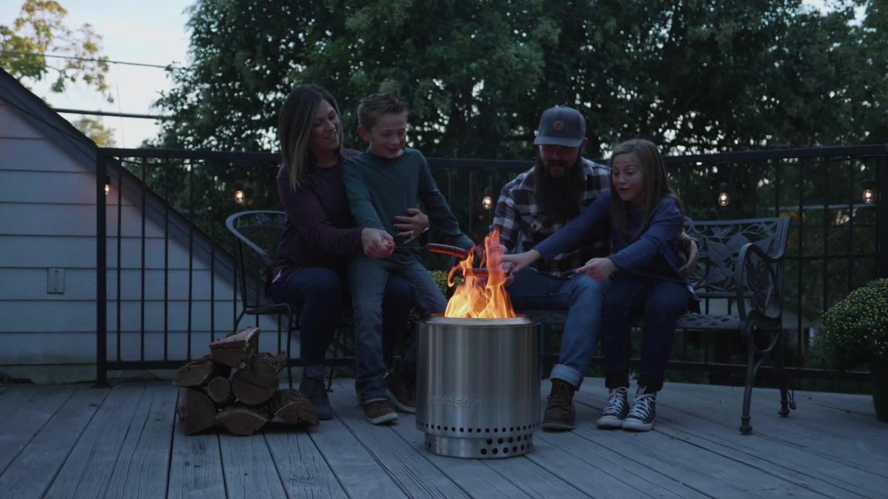 Solo Stove Ranger 15-inch Round Wood Burning Fire ... - Solo Stove Ranger Fire Pit