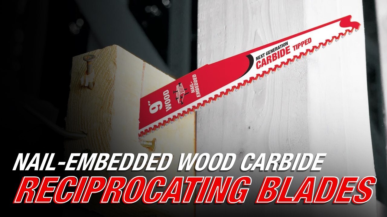 9 in. 5/7 tpi Demo Demon Carbide Tipped Reciprocating Saw Blade for Nail-Embedded Wood (3-Pack) 9 in. 5/7 tpi Demo Demon Carbide Tipped Reciprocating Saw Blade for Nail-Embedded Wood (3-Pack)
