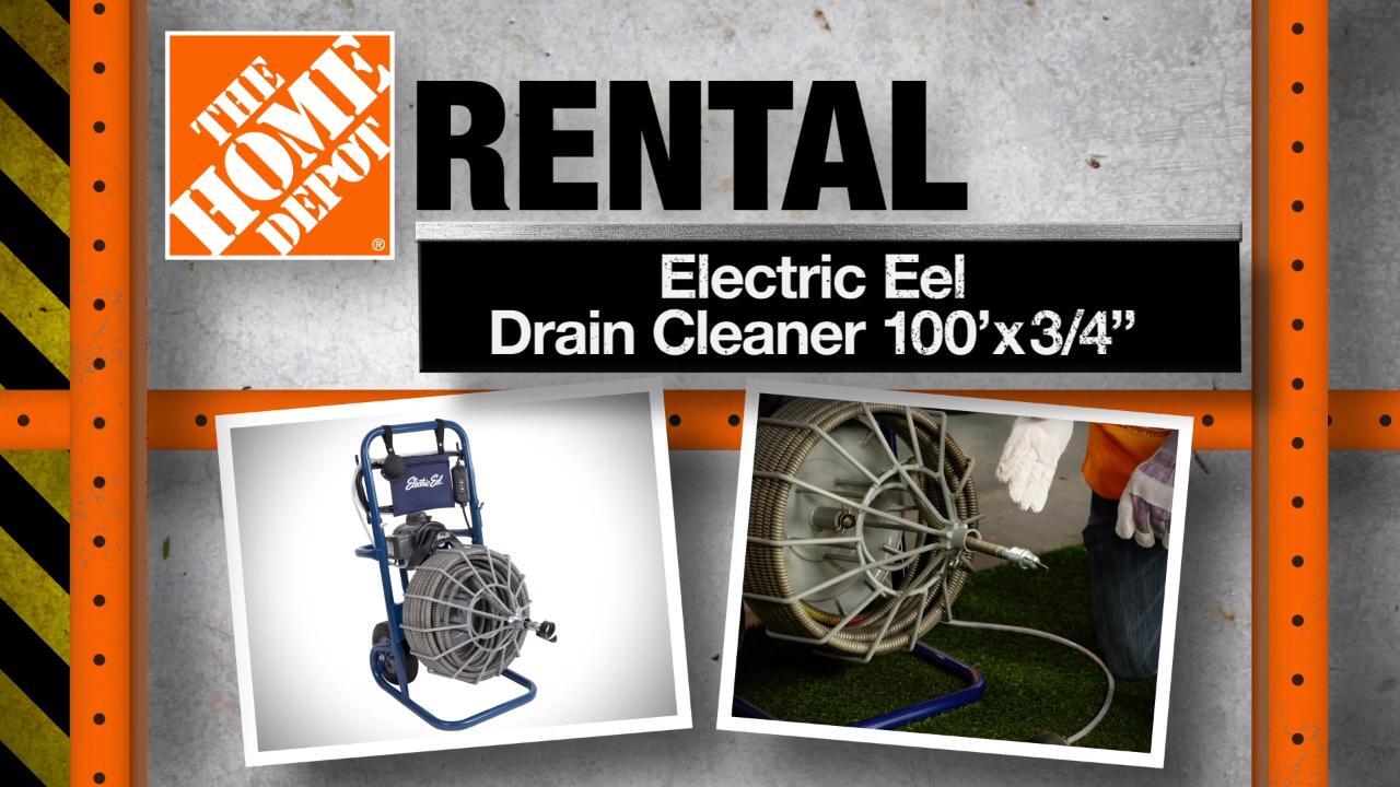 Electric Eel Electric Drain Cleaner / Sewer Snake