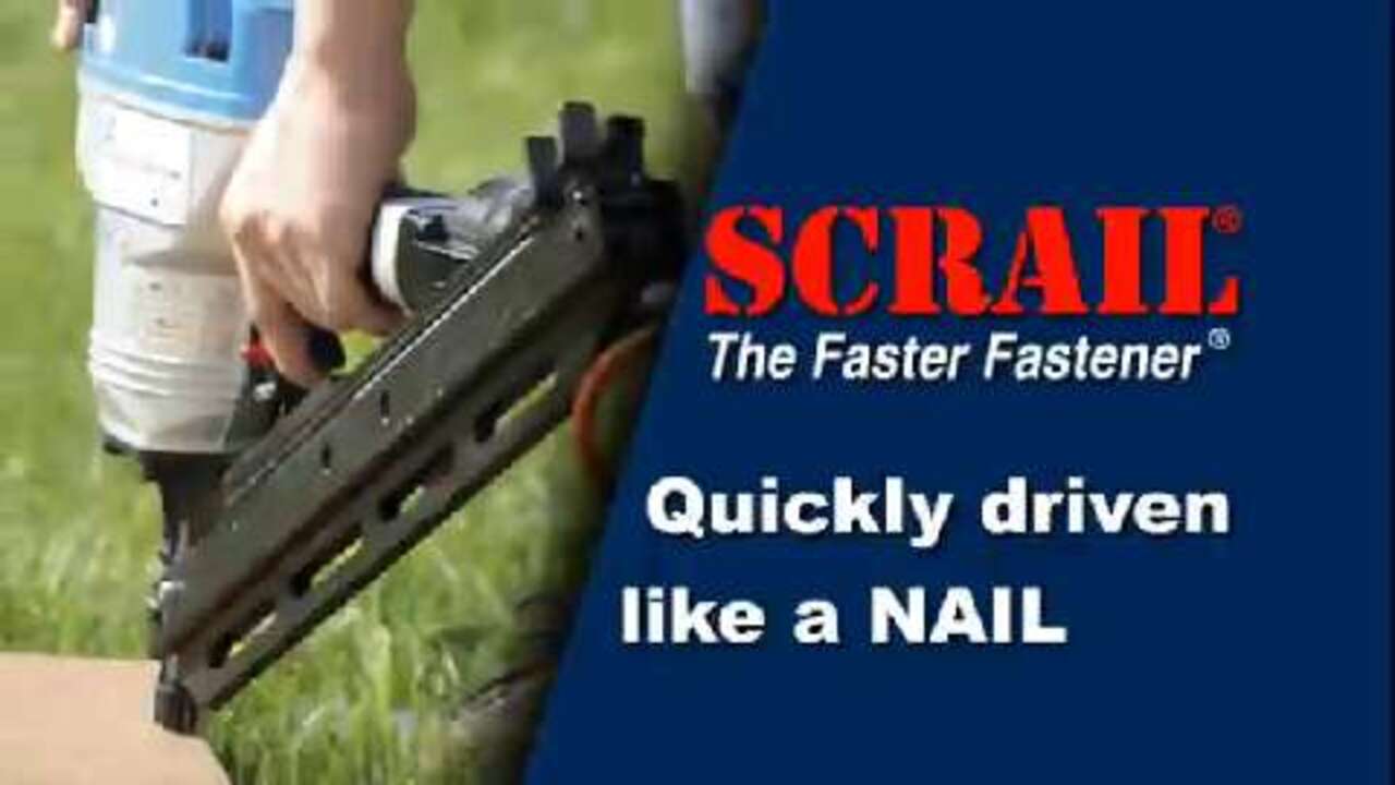 Scrail 2 1 4 In X 1 8 In Degree Brown Plastic Strip Square Head Nail Screw Fastener 1 000 Pack Scfp7ctsegbr The Home Depot