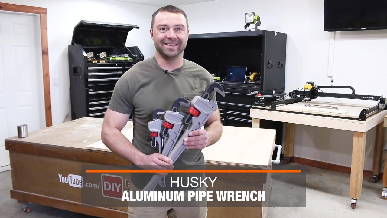 alyco 111410 Aluminium Pipe Wrench   10  