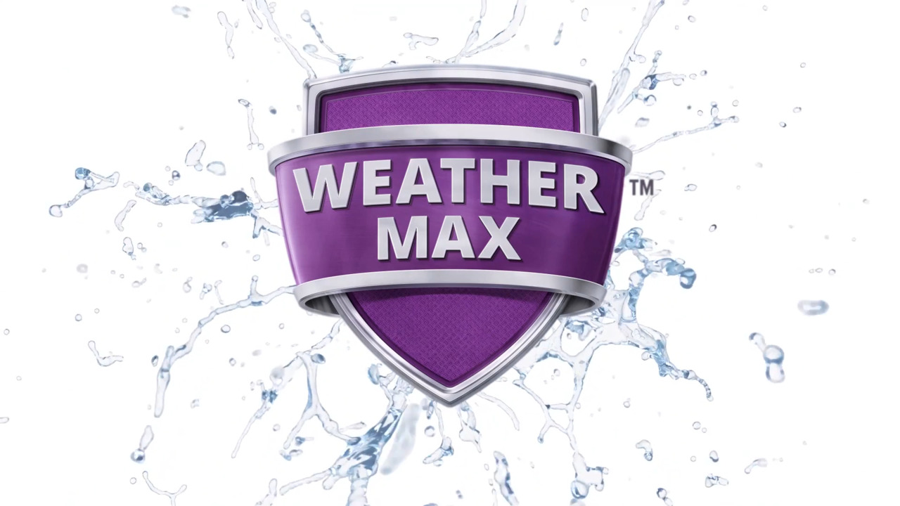 Hunter - Searow 54 in. LED Outdoor Matte Silver Ceiling Fan with Light Kit and Wall Control