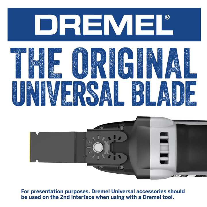 Dremel - Universal 1-1/4 in. Wood Flush Cutting Oscillating Multi-Tool Blade (1-Piece)