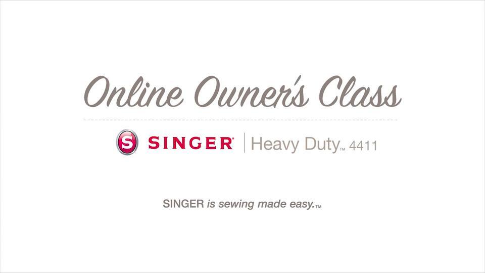 Singer 4411 Heavy Duty Sewing Machine - Certified Refurbished