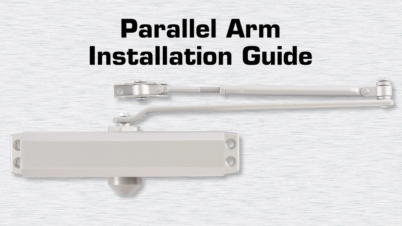Medium-Duty Aluminum Commercial Door Closer Medium-Duty Aluminum Commercial Door Closer