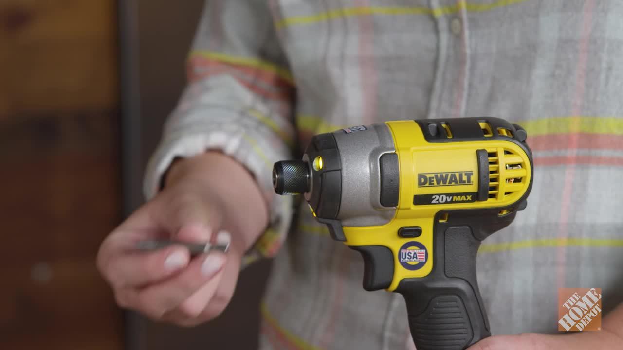 DEWALT 20V MAX Cordless 1/4 in. Impact Driver (Tool Only) DCF885B