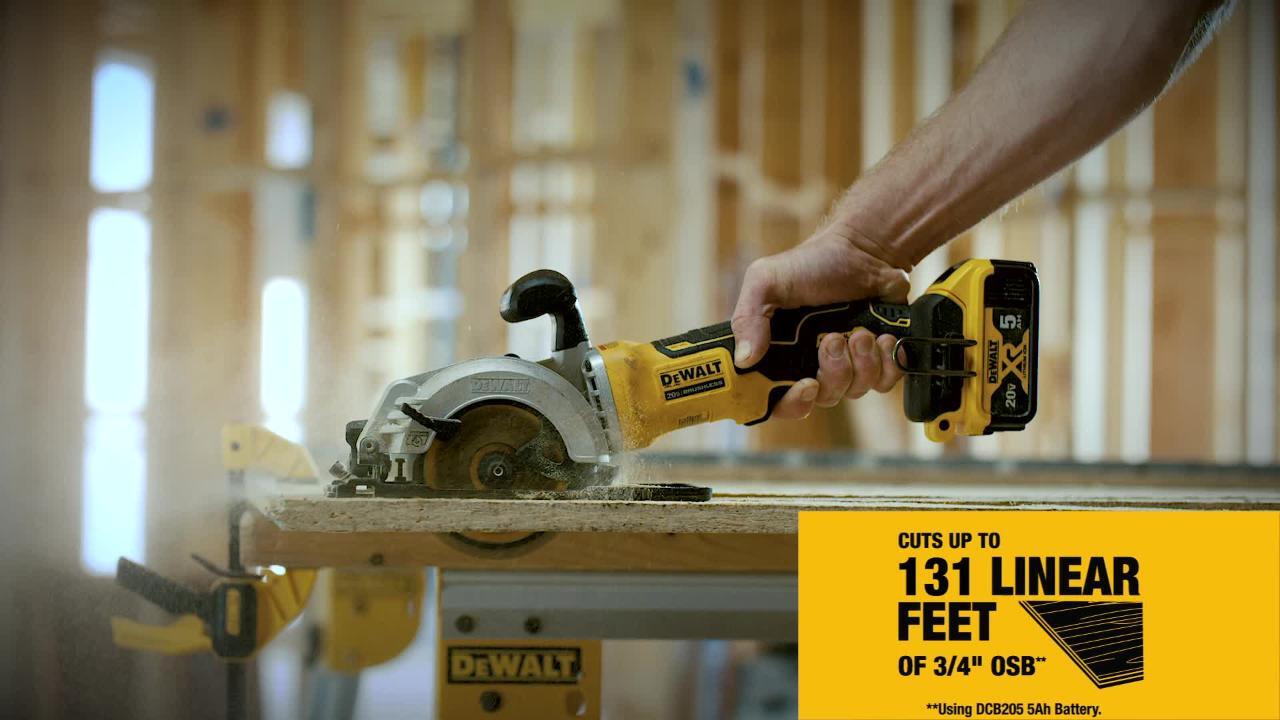 DEWALT ATOMIC 20V MAX Cordless Brushless Oscillating Multi Tool with (1) 20V  2.0Ah Battery and Charger DCS354D1 The Home Depot