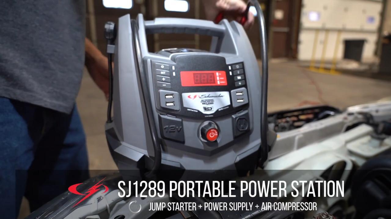 Battery Tender AGM Power Station 1200-Amp 12-Volt Portable Car