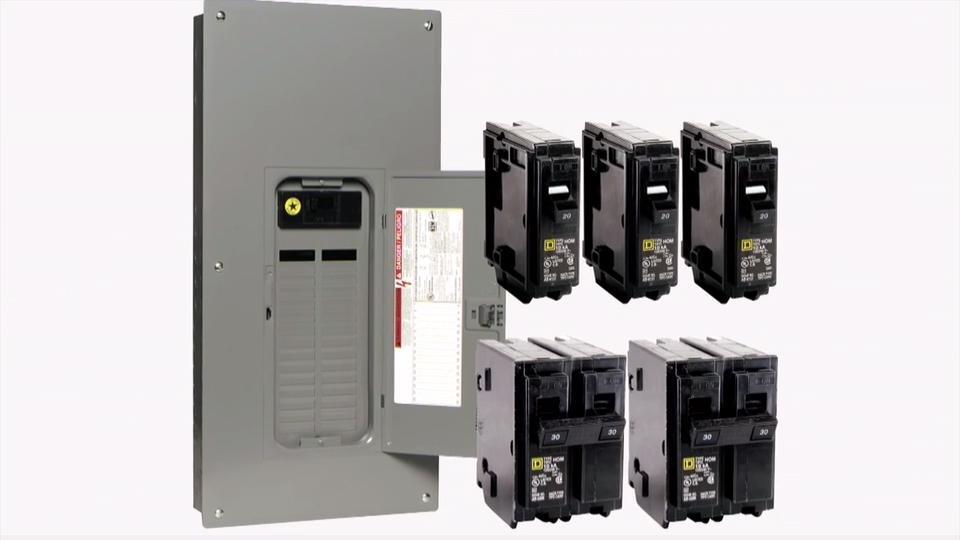 Q-Line 50 Amp 2 in. Double-Pole Circuit Breaker