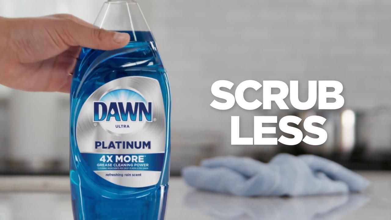 2 x Dawn Ultra Dishwashing Liquid Dish Soap Platinum 7 OZ. BRAND