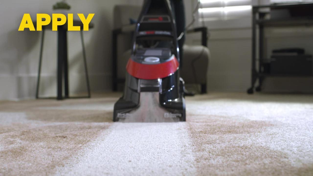 BISSELL Commercial spot Extractor Carpet Cleaner in the Carpet