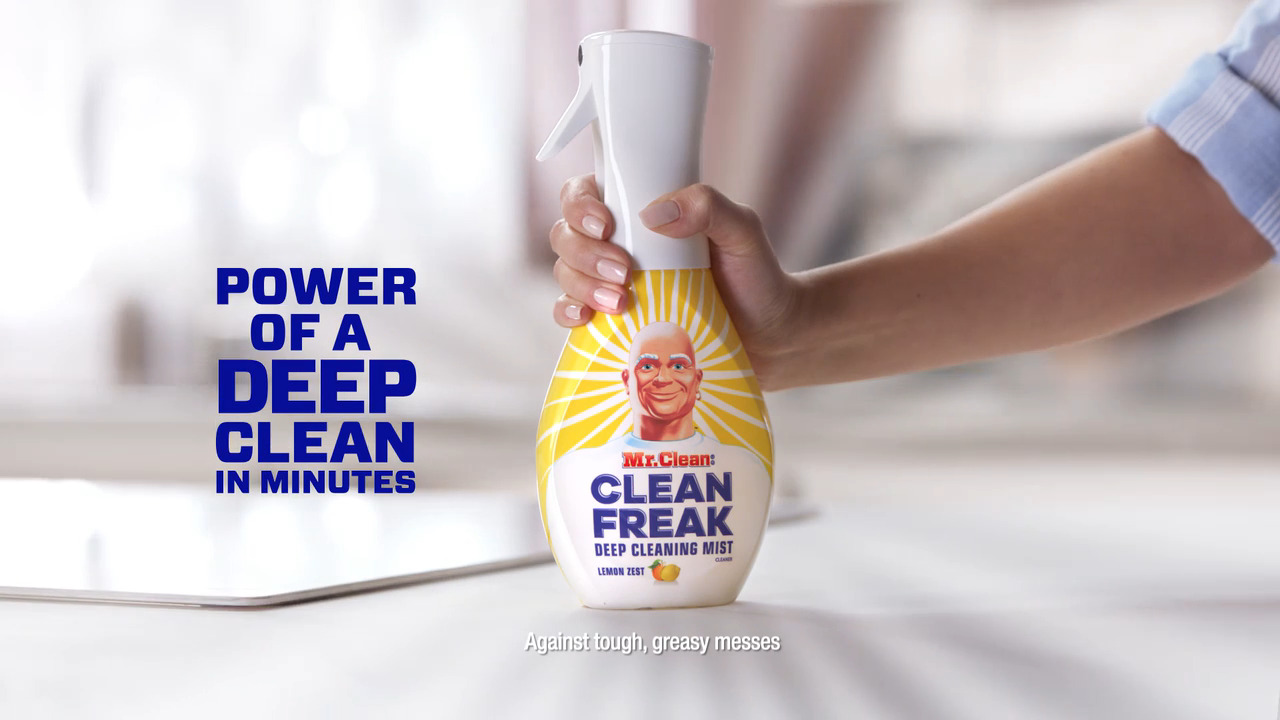 Clean Freak 16 oz. Lemon Zest Scent Deep Cleaning Mist Multi-Surface Spray  Starter Kit