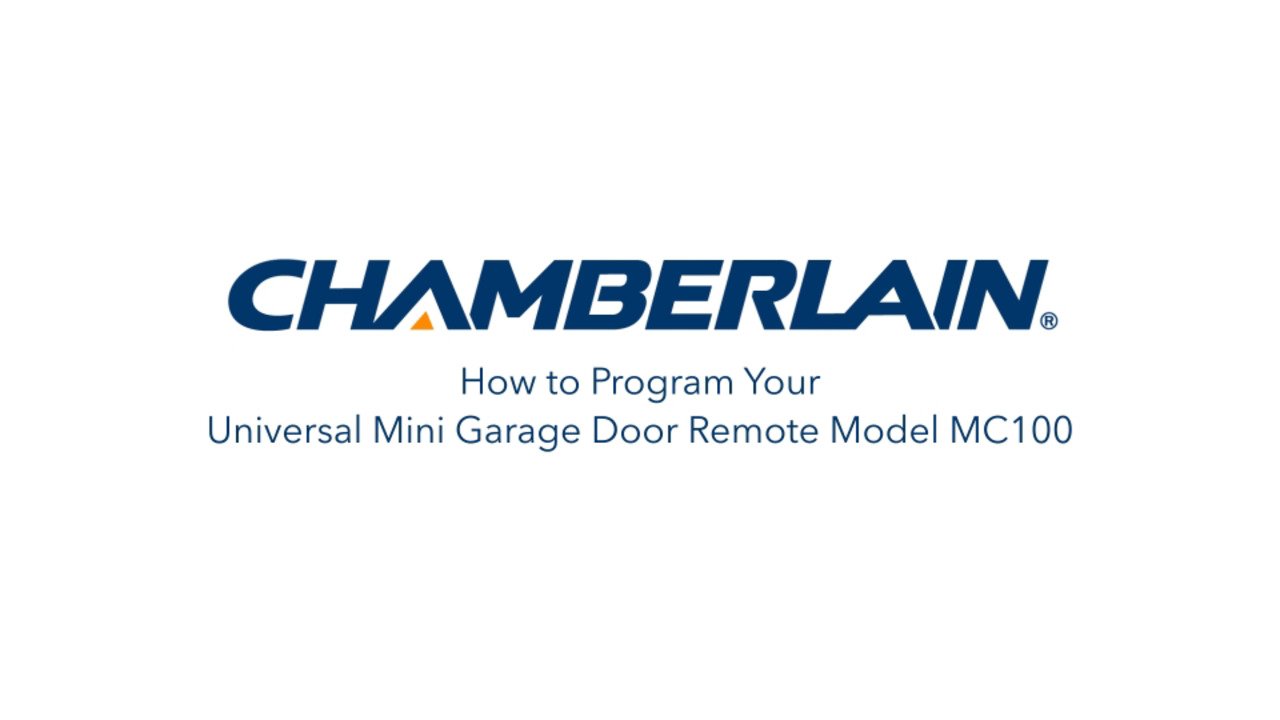 Universal Clicker Mini Garage Door Remote Control