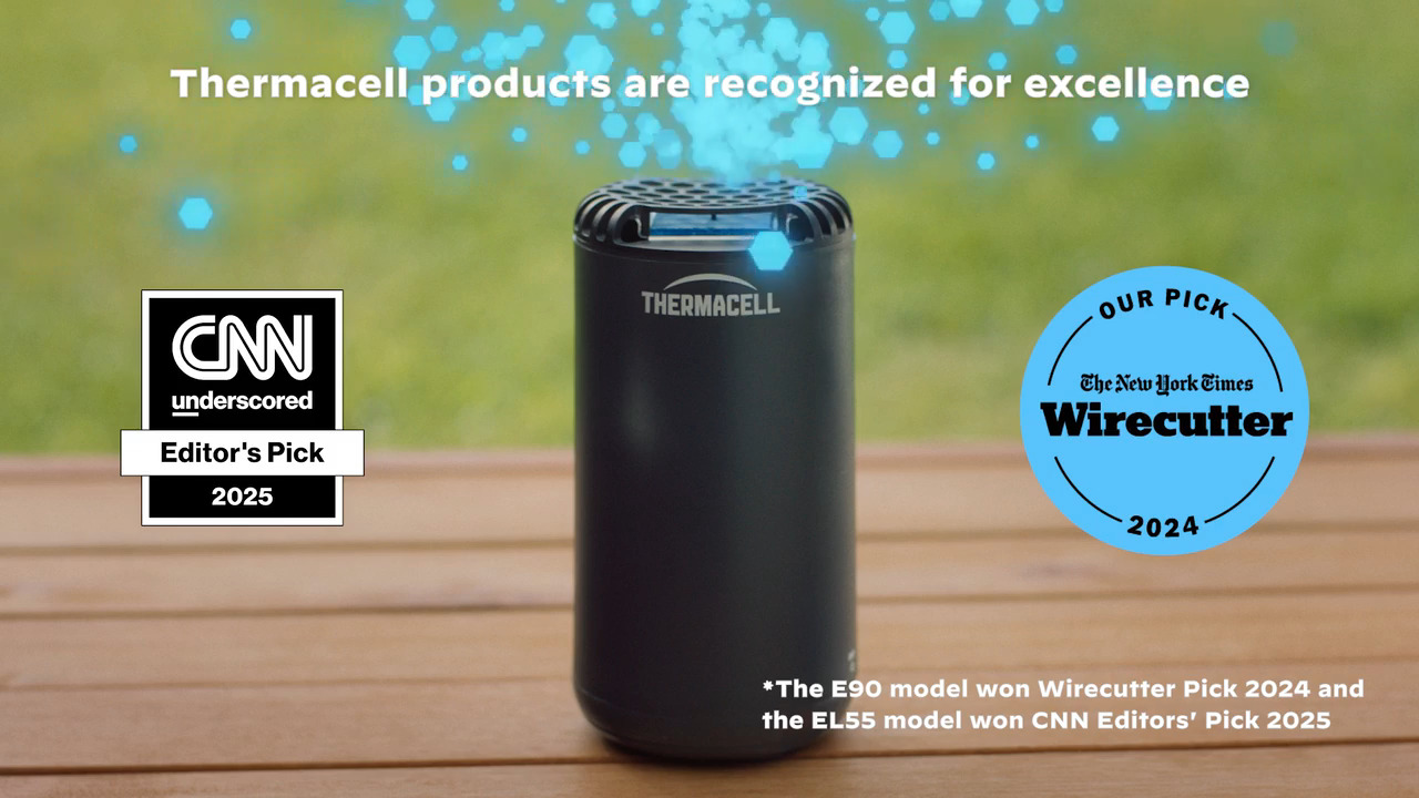 Thermacell Outdoor Mosquito Repeller Patio Shield in Black