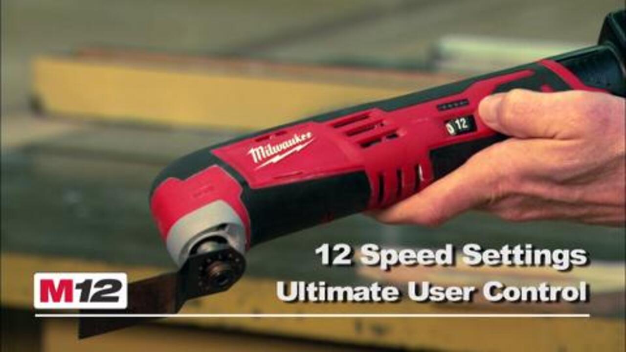 Milwaukee M12 12-Volt Lithium-Ion Cordless Oscillating Multi-Tool Tool-Only