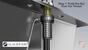 McKenna Single-Handle Pull Down Sprayer Kitchen Faucet in Stainless Steel with TurboSpray and FastMount