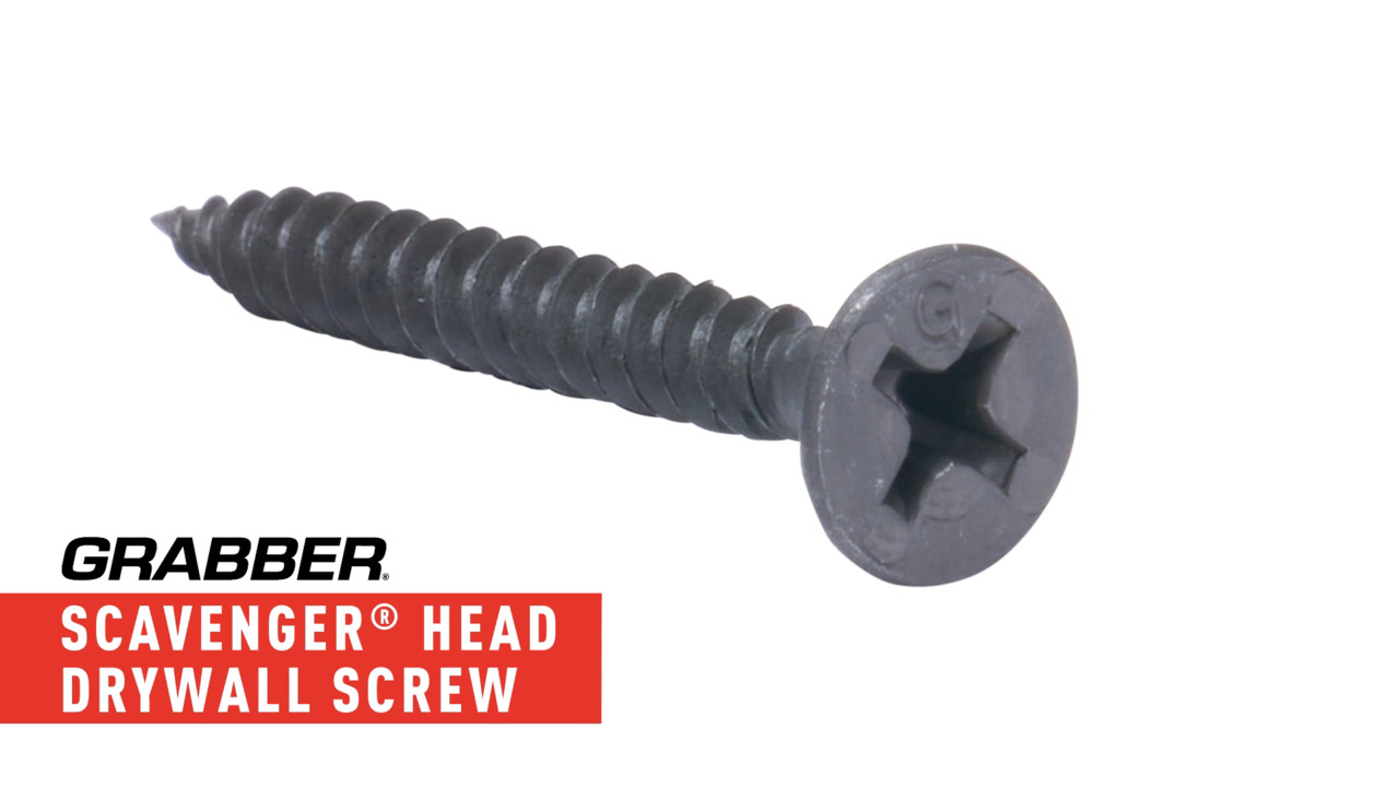 Grabber #6 1-5/8 in. Philips Bugle-Head Wood Deck Screws (1 lb.-Pack)