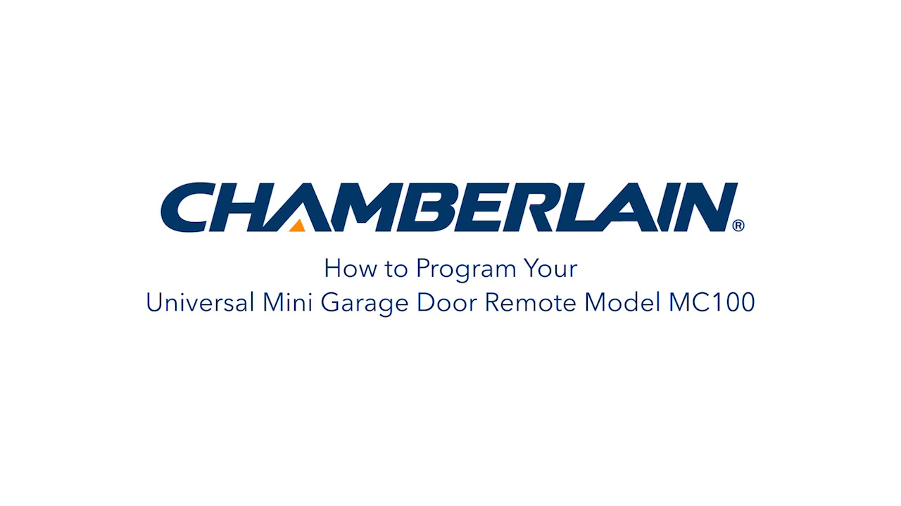 Universal Clicker Mini Garage Door Remote Control