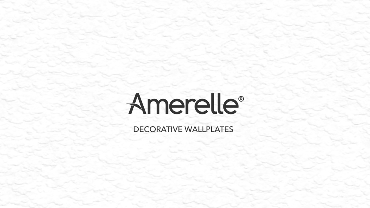 AMERELLE Chrome 1-Gang Decorator/Rocker Wall Plate (1-Pack) 955R - The Home  Depot