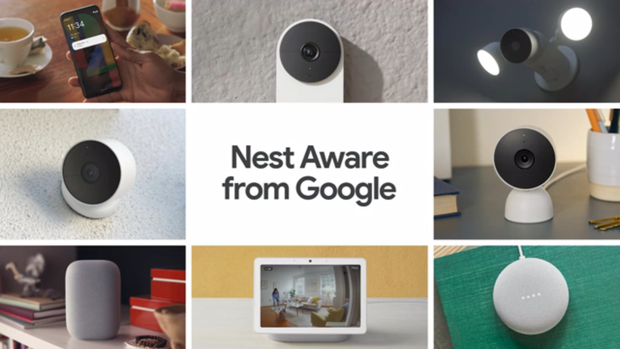 Nest Mini (2nd Gen) - Smart Home Speaker with Google Assistant - Chalk