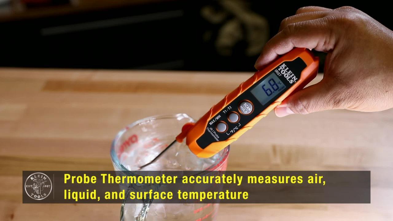 Klein Tools ET10 Magnetic Digital Pocket Thermometer